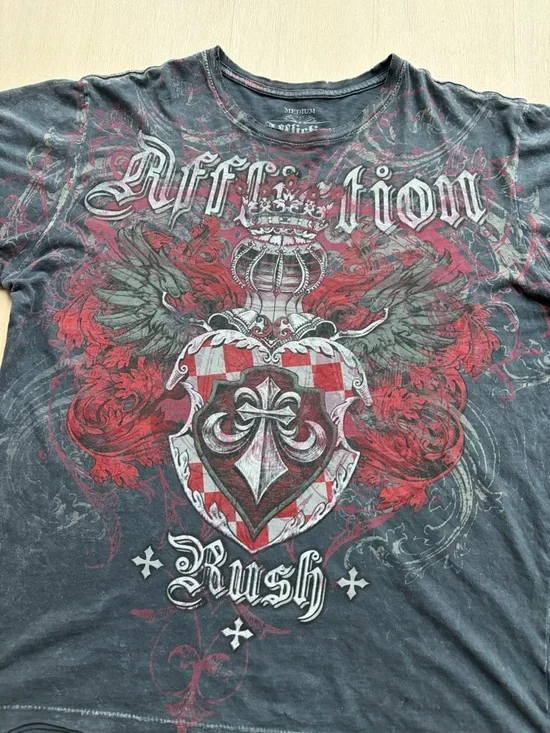 Affliction Shirt Medium - Picture 3 of 5